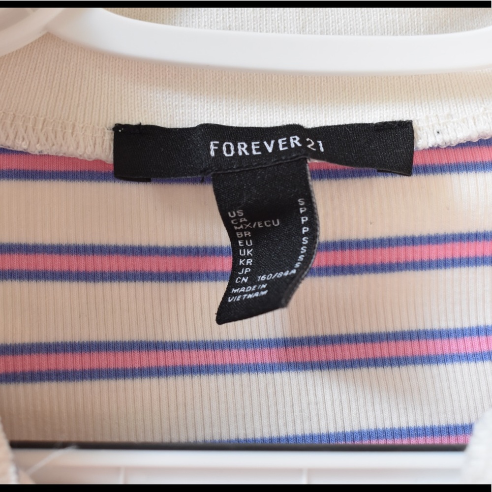 Striped Collared Button Up